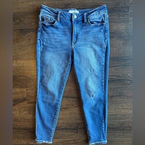 KanCan Distressed Blue Skinny Jeans